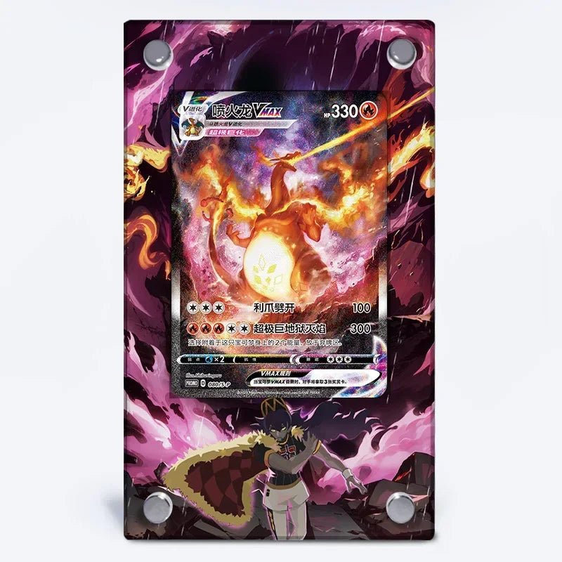 Pokemon Self - Made Acrylic Cartoon Anime Peripheral Articuno Mewtwo Charizard Gengar Wobbuffet Psyduck Kingdra Card Display Stand - Kenner House Emporium