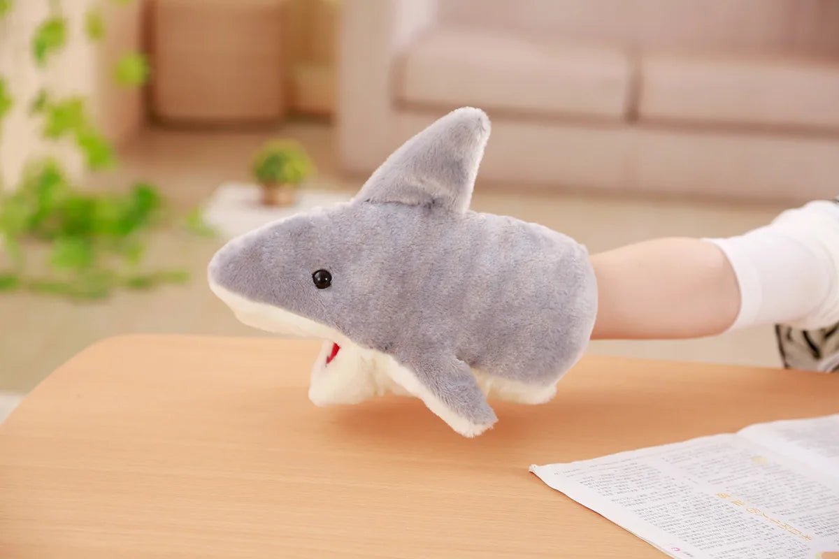 Stuffed Plush Animals Toys Hand Finger Puppet Kawaii Dolls Educational Baby Toys Learning & Education Monkey Tiger Children Gift - Kenner House Emporium