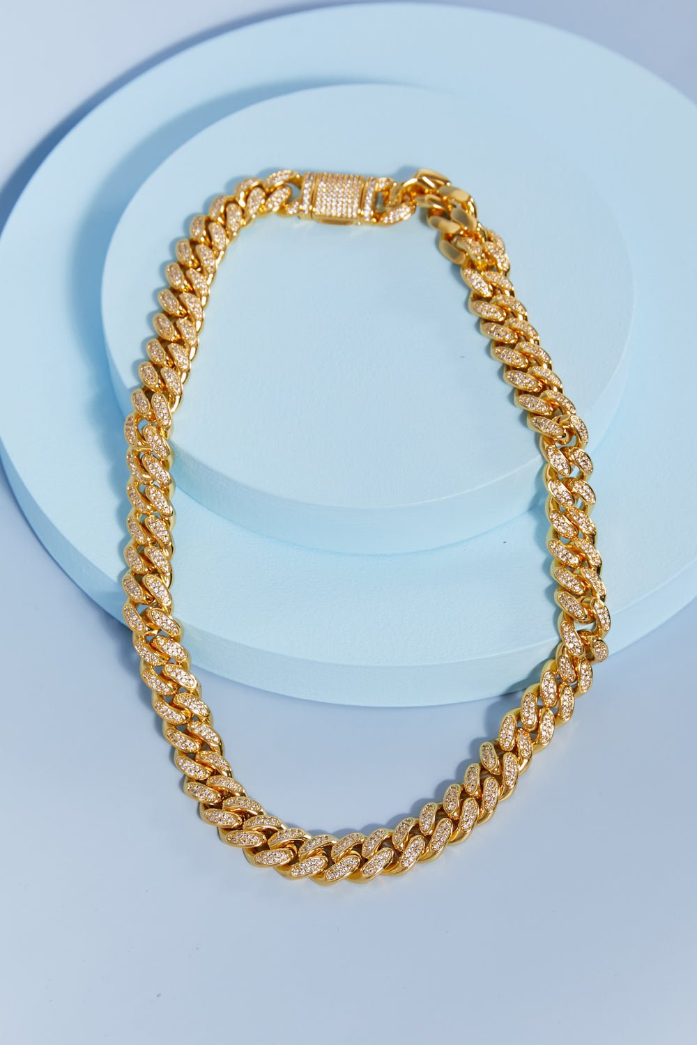 Brass Curb Chain Necklace - Kenner House Emporium