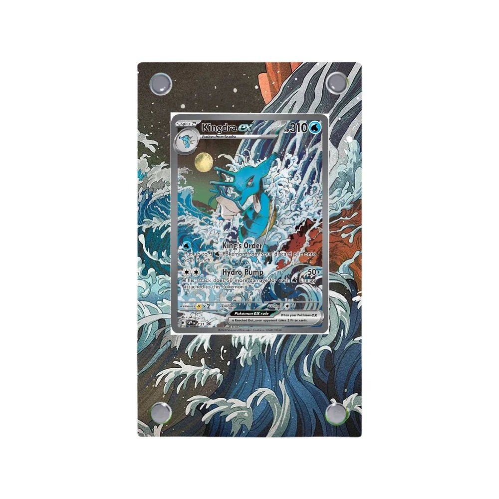 Pokemon Self - Made Acrylic Cartoon Anime Peripheral Articuno Mewtwo Charizard Gengar Wobbuffet Psyduck Kingdra Card Display Stand - Kenner House Emporium