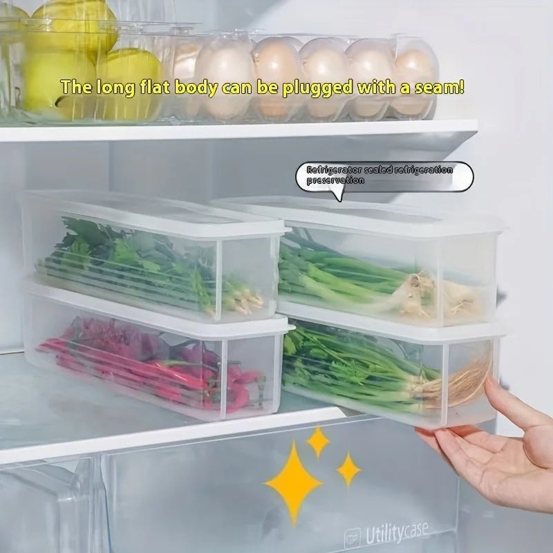 Refrigerator fresh - keeping storage box, fresh - keeping artifact,Small Food Preservation Boxes,Transparent Sealed Storage Box - Kenner House Emporium