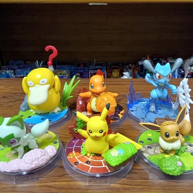 Hot Original Blokees Pokemon Classic Version CV - S Vol.1 - 3 Full Set Buildable Model Collectible Desk Display Toys Gifts For Fans - Kenner House Emporium