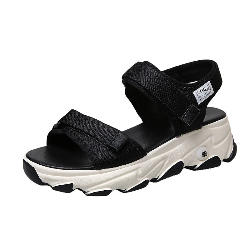 Sandals Women Shoes 2024 New Summer Sports Daddy Fashion Casual Non - Slip Platform non - slip Beach Shoes Sandalias - Kenner House Emporium