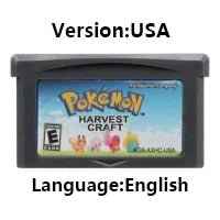 Pokemon Series GBA Game Cartridge 32 Bit Video Game Console Card Red Chapter Cursed Moemon FireRed Emerald for GBA NDS - Kenner House Emporium