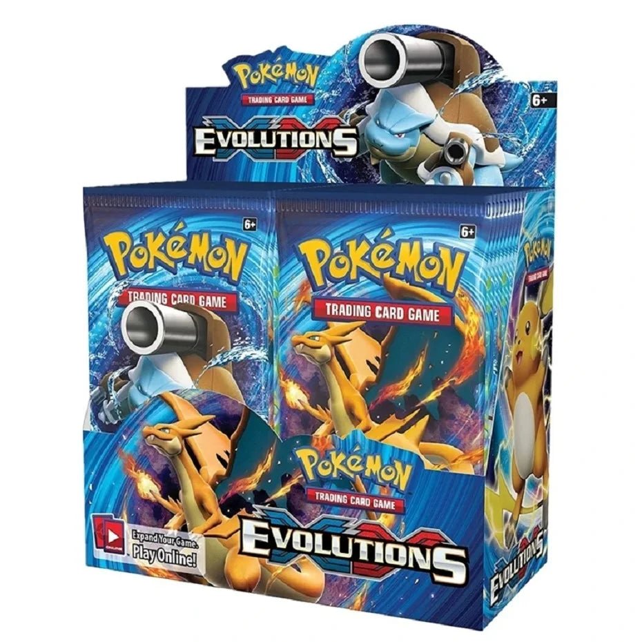 Newest 324Pcs Pokemon Cards Sun & Moon XY Evolutions Pokemon Booster Box Collectible Tradiner Card Game toy for children - Kenner House Emporium