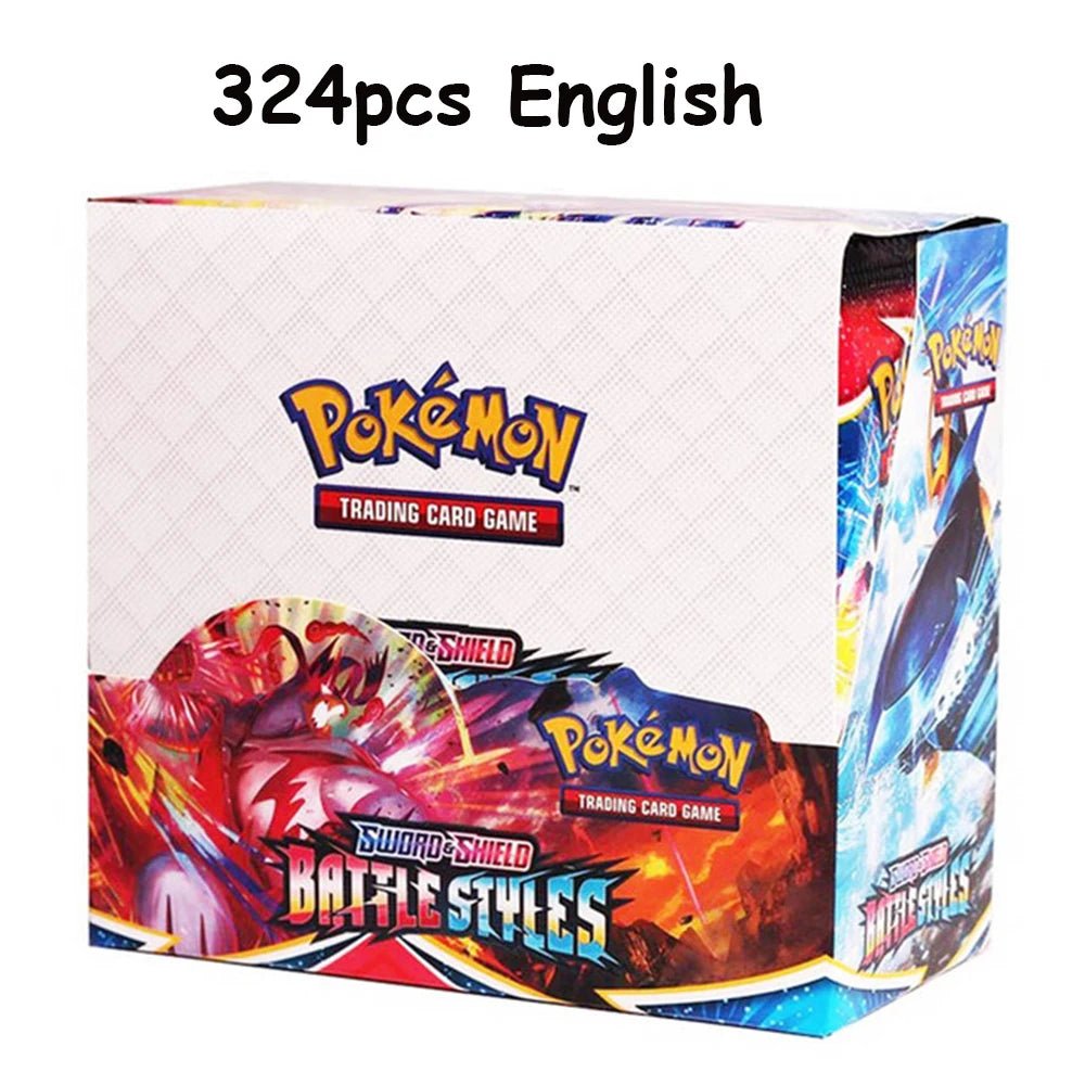 Newest 324Pcs Pokemon Cards Sun & Moon XY Evolutions Pokemon Booster Box Collectible Tradiner Card Game toy for children - Kenner House Emporium