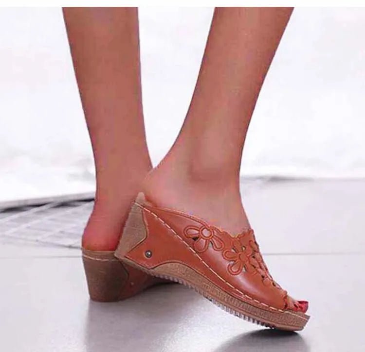 Sandals Shoes Women Summer Comfortable Women Shoe Slides Shoes Woman Wedge Walking Shoes Party Female Footwear Slippers Woman - Kenner House Emporium