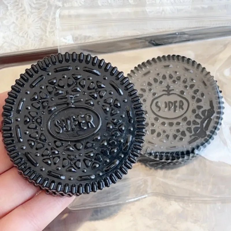 Squishy Handmade Silicone Cookies Fidget Toy Slow Rebound Stress Relief Pinch Decompression Squeeze Toy for Kids Holiday Gifts - Kenner House Emporium