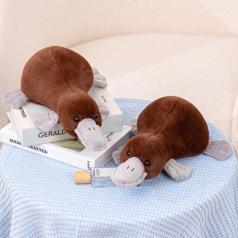 Platypus Plush Toys Simulation Stuffed Animals Prone Posture Dolls Soft Pillow Cartoon Toy Kawaii Home Decor Kids Birthday Gifts - Kenner House Emporium