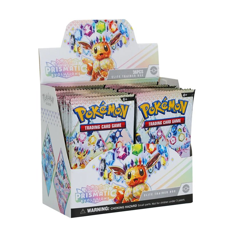 360Pcs Pokemon Card MEGA EVOLUTION Lucario Prismatic Evolutions Game Cartoon English Booster Battle Transaction Card Gift - Kenner House Emporium