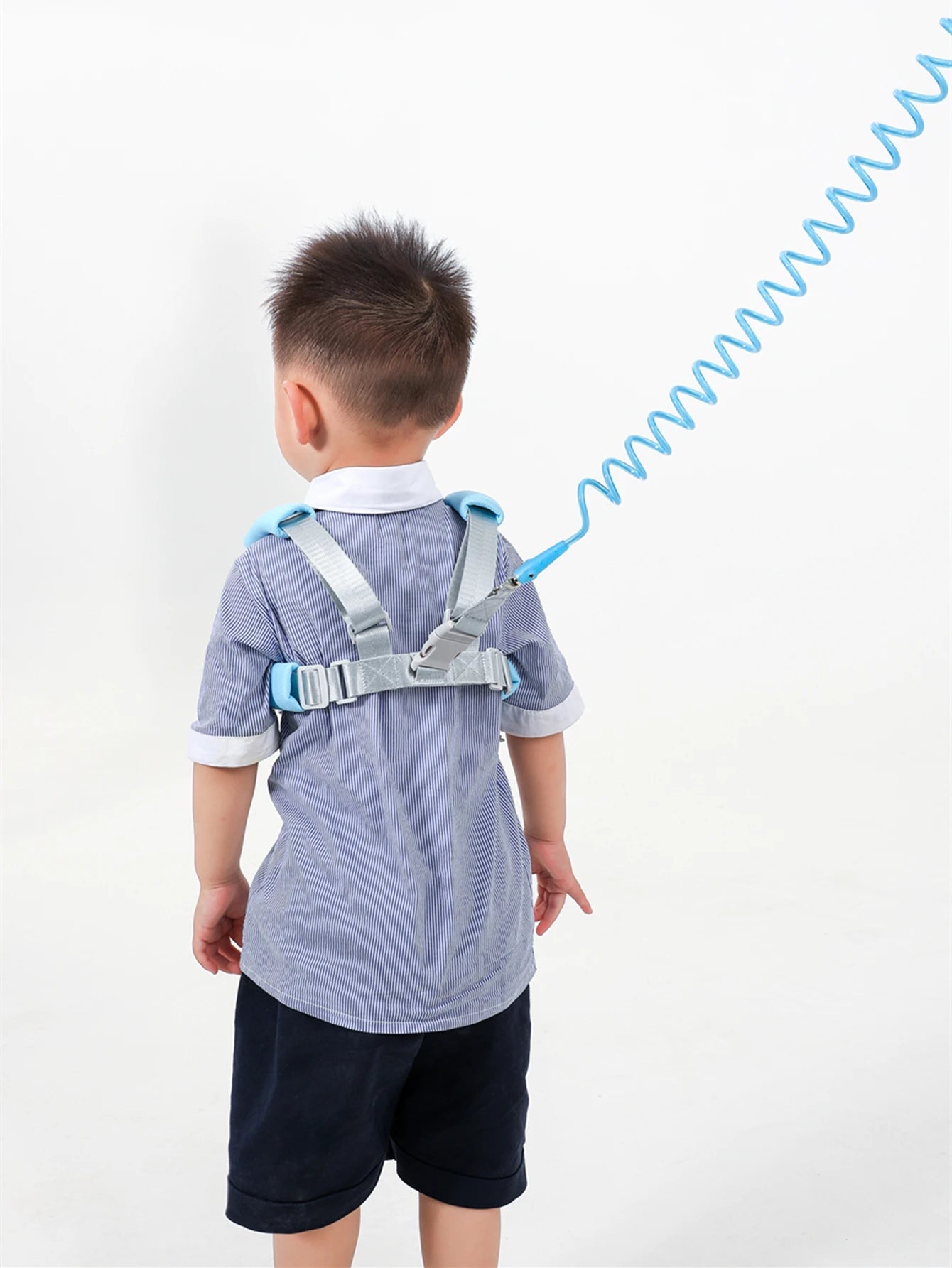 Infants and young children's loss prevention belt traction rope Baby loss prevention bracelet 2m spring rope Walking baby safety - Kenner House Emporium