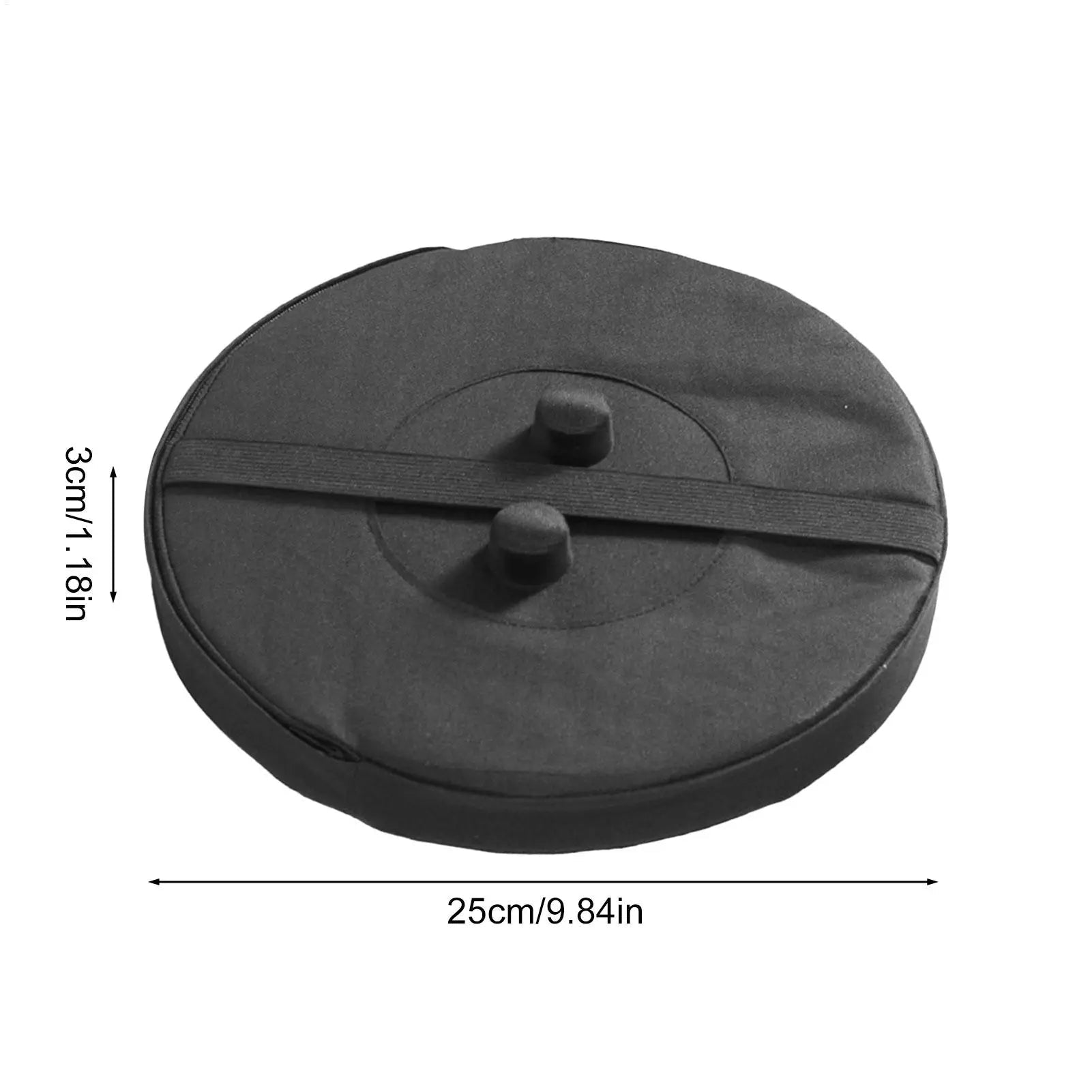 Telescopic Stool Cushion, Round Thickened Folding Seat Cushion comfortable with Memory Foam Non - slip for Camping Stool 2 Pack - Kenner House Emporium