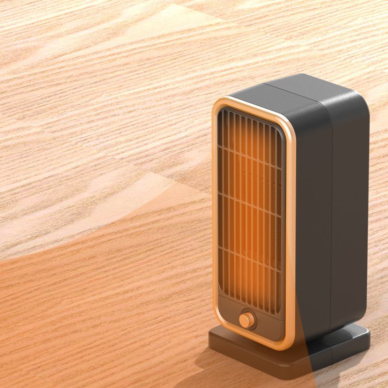 Quiet 500W Ceramic Electric Space Heater, Square Shape, 110 - 130V US Plug, No Energy Efficiency Rating, Tip - over Protection, Portable Heating Equipment for Bedroom, Living Room, Office - Kenner House Emporium