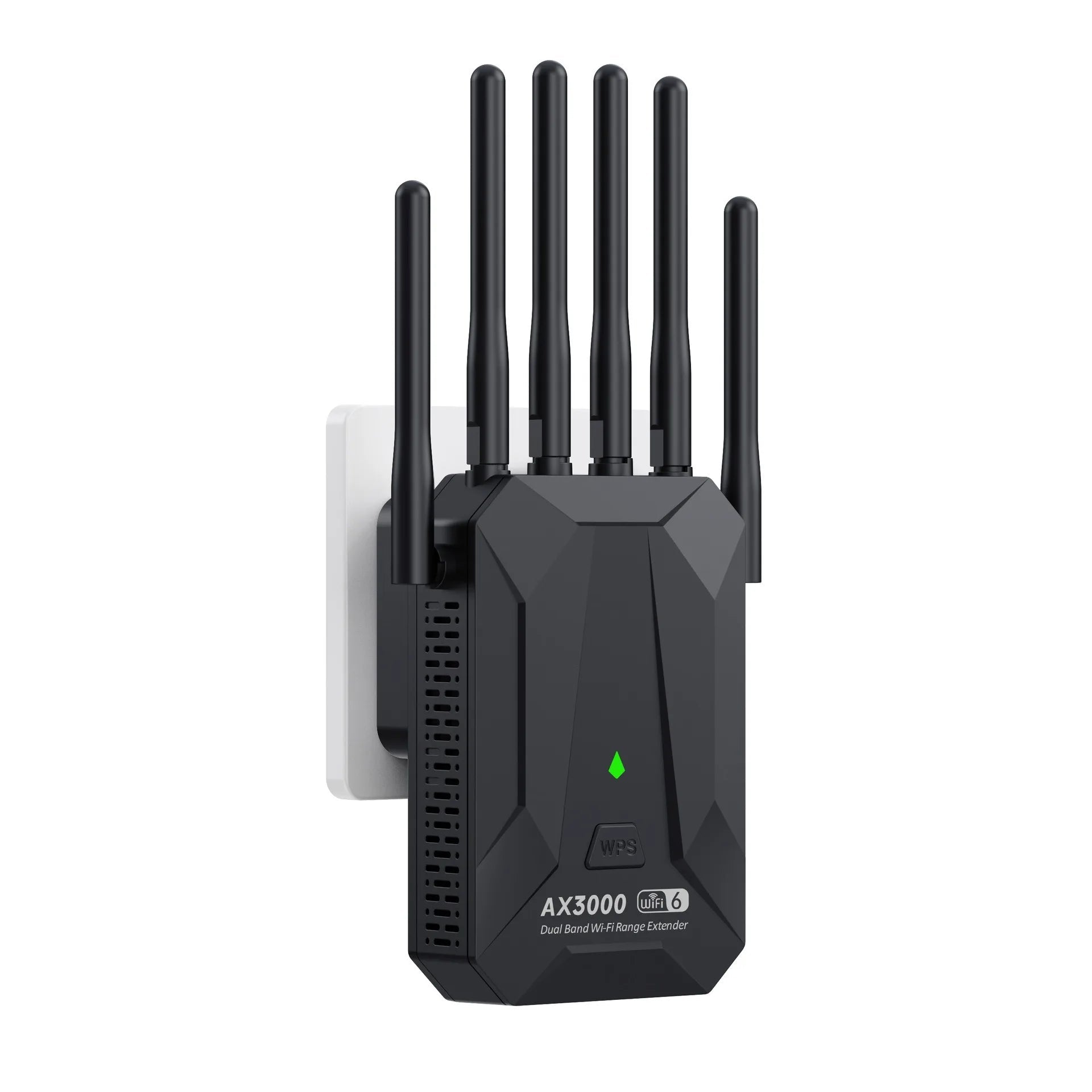 WiFi 6 3000Mbps Wireless Repeater Dual Band 2.4Ghz 5GHz WiFi Extender Wi - Fi 6 Amplifier Long Range Signal Expansion Booster - Kenner House Emporium