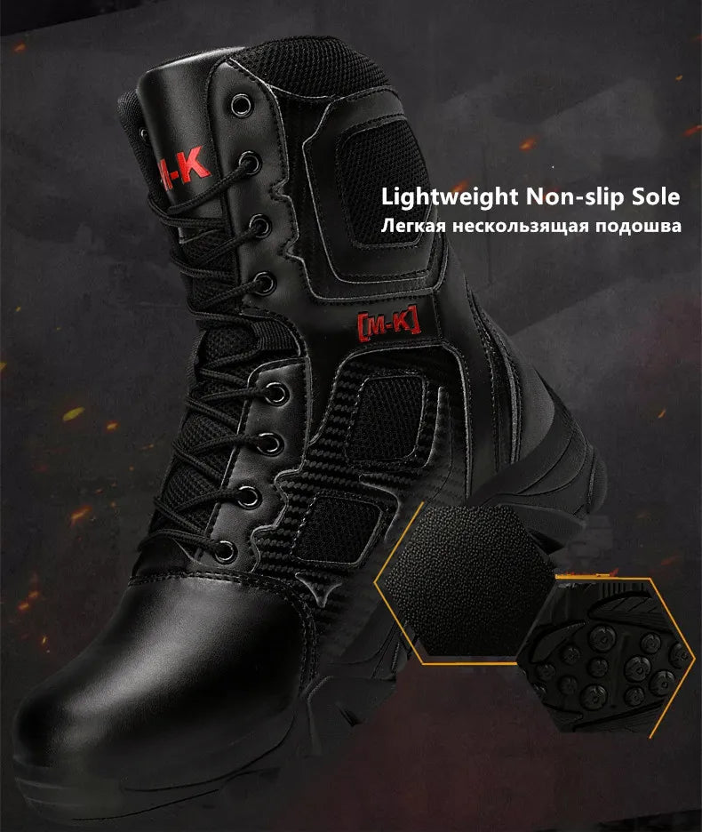 Men Boots Waterproof Safety Shoes Security Steel Toe Cap Men's Boots Working Steel Toe Anti - Smashing Men's Work Boots Size 47 - Kenner House Emporium