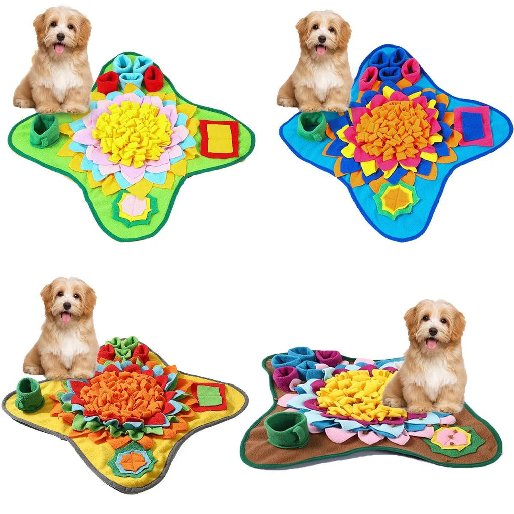 Good Pet Snuffle Mat for Dogs,Interactive Feed Puzzle for Boredom,Encourages Natural Foraging Skills - Kenner House Emporium