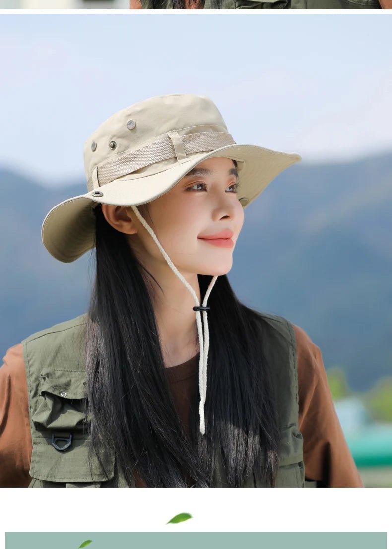 Women Bucket Hat Spring Summer Hats For Women Men Outdoor Sunshade Camping Climbing Sunscreen Bob Cap Foldable Sun Hat New - Kenner House Emporium
