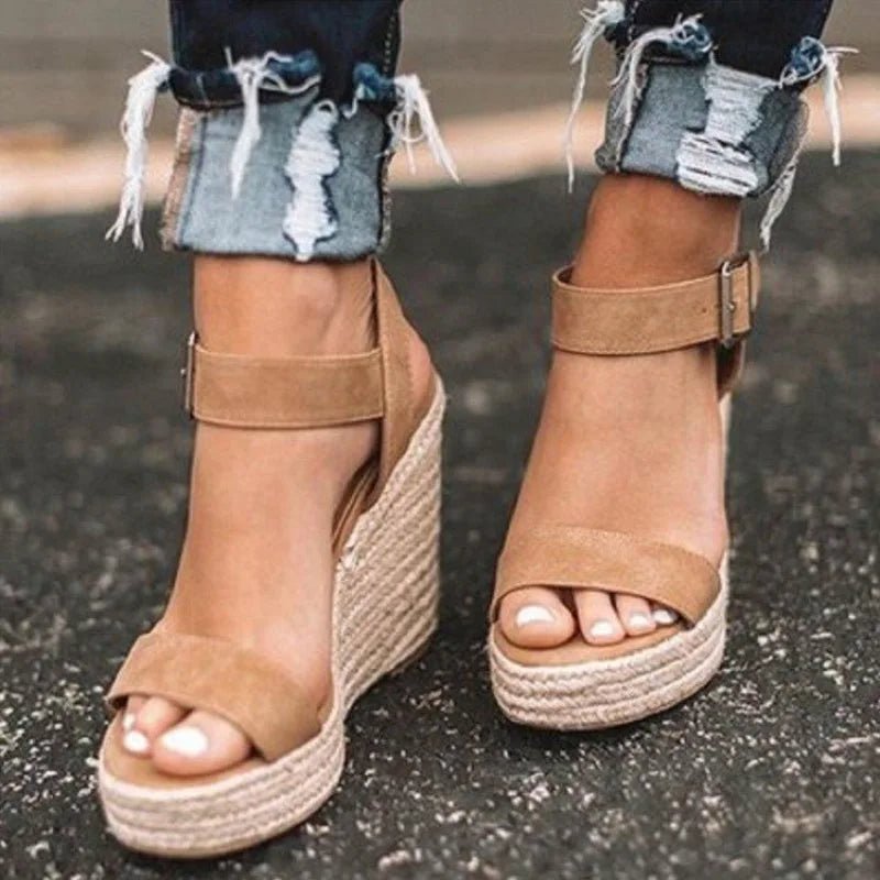 Women's Sandals Fashion Casual Wedge Sandal Outdoor Comfort Sport Sandal Designer Platform Sandals for Women High Heel Sandalias - Kenner House Emporium