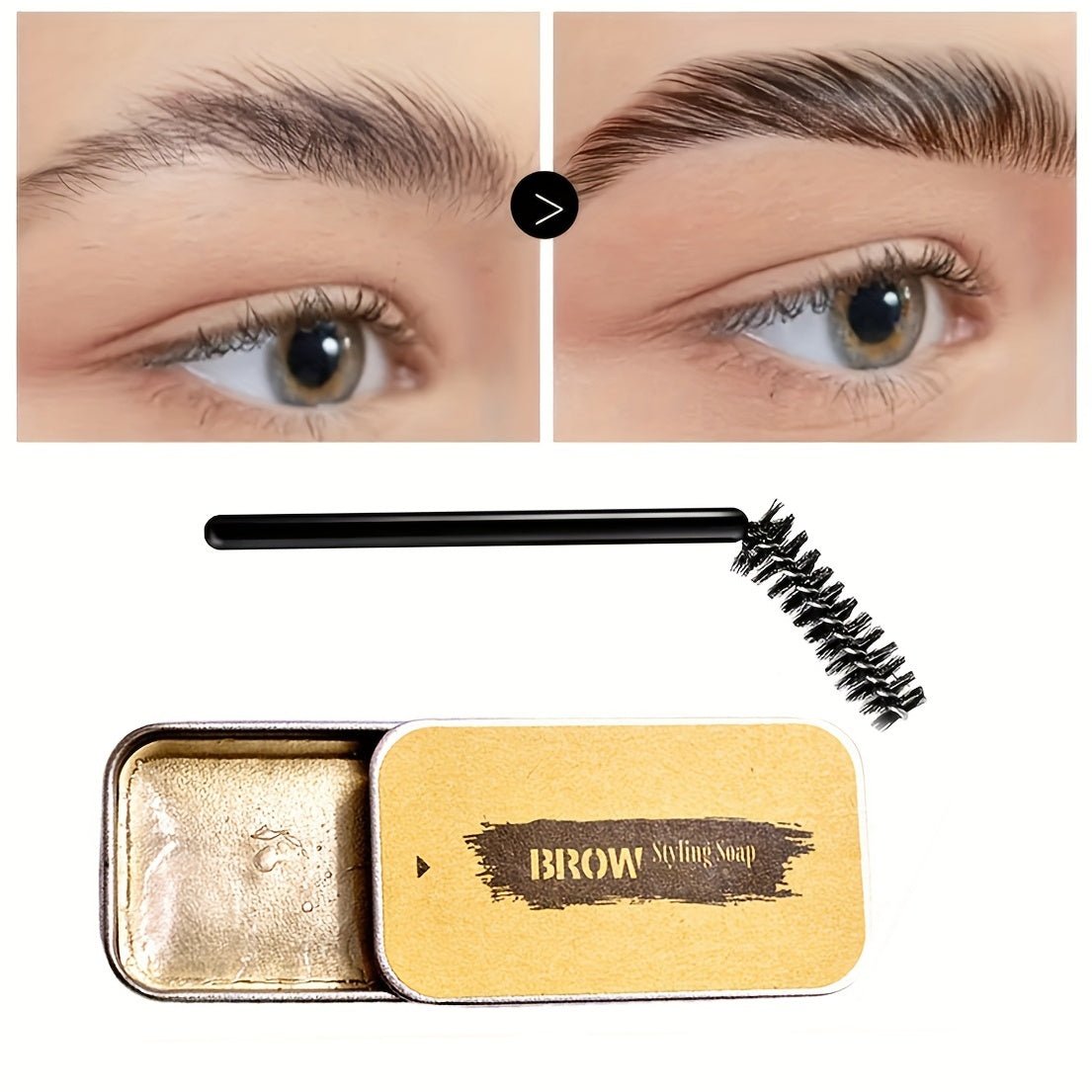 Ultimate Eyebrow Freeze Wax: Waterproof, 3D Hold for All Skin Types - Easy, Professional Brows - Kenner House Emporium