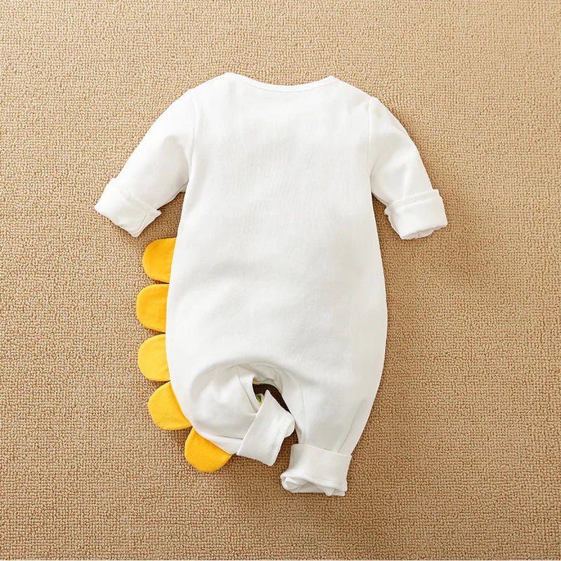 Newborn Clothes Cute Cartoon 3d Printed Cotton Comfortable And Soft Boys And Girls Spring And Autumn Long Sleeved Baby Jumpsuit - Kenner House Emporium