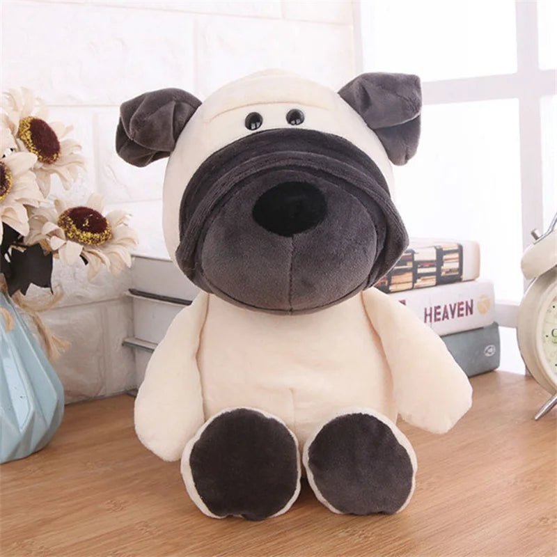 Stuffed Plush Animals Toys Soft Dolls Jungle Lion Elephant Tiger Dog Fox Monkey Deer Children Gift Kawaii Baby Kids Hobbie Toys - Kenner House Emporium
