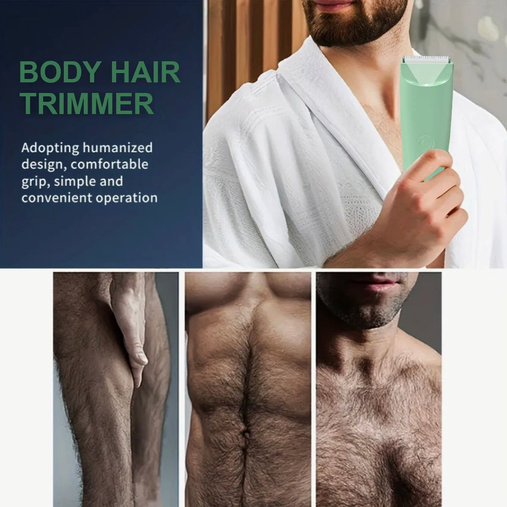 Body Hair Trimmer Razors For Man, Women Man Abdominal Groin and Body Mane Suds Trimmer, Electric Ball Shaver,Barber,Grooming Kit - Kenner House Emporium