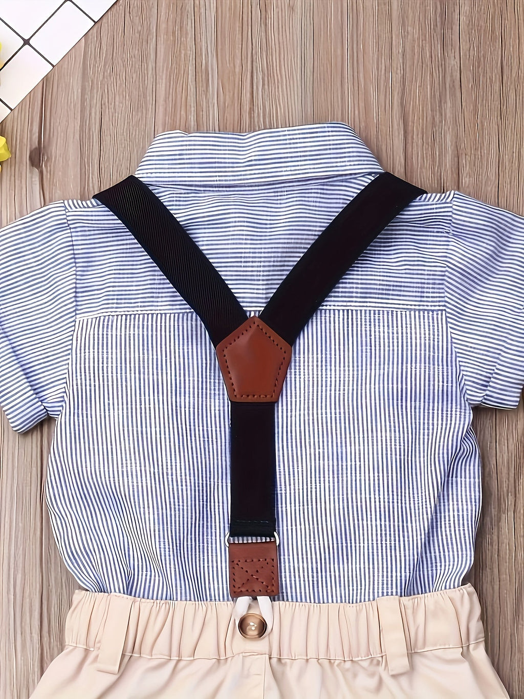 Newborn Kids Baby Boys Gentleman Outfits Suit Casual Tops Shorts Clothes Set, for Outdoor - Kenner House Emporium