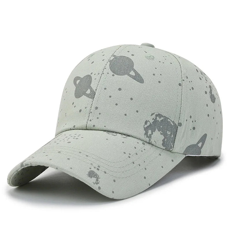 Fashion Women Men Print Baseball Caps Male Lady Outdoor Spring Summer Snapback Hat Graffiti Hip Hop Fitted Cap Hat For Women Men - Kenner House Emporium