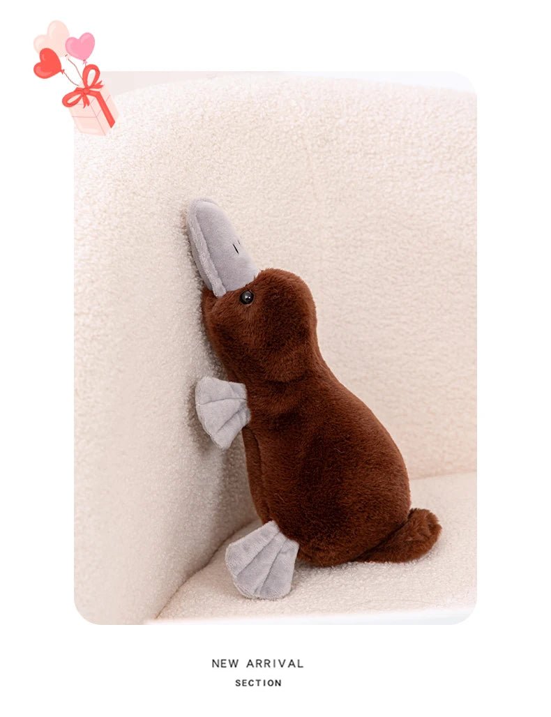 Platypus Plush Toys Simulation Stuffed Animals Prone Posture Dolls Soft Pillow Cartoon Toy Kawaii Home Decor Kids Birthday Gifts - Kenner House Emporium