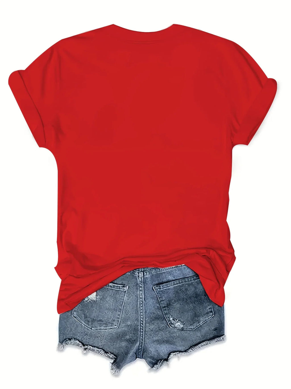 Bebe Letter Print T-Shirt Short Sleeve Crew Neck Casual Top for Summer & Spring Women'S Clothing - Kenner House Emporium