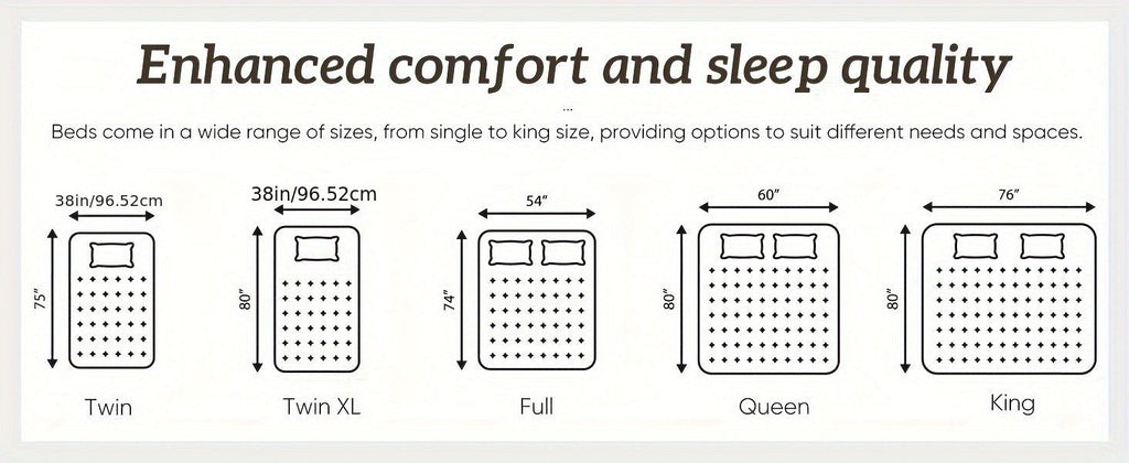 Basic 2/3/4 Inch And Upgraded 5zone 2/3/4 Inch Mattress Topper Comfort Bed Topper Cooling Mattress Pad Gel Premium Memory Foam Mattress, CertiPUR - US - Kenner House Emporium