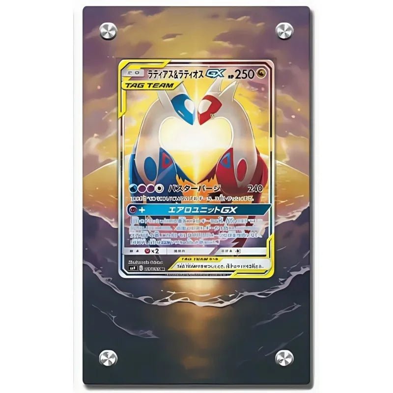 Pokemon Self - Made Acrylic Cartoon Anime Peripheral Articuno Mewtwo Charizard Gengar Wobbuffet Psyduck Kingdra Card Display Stand - Kenner House Emporium