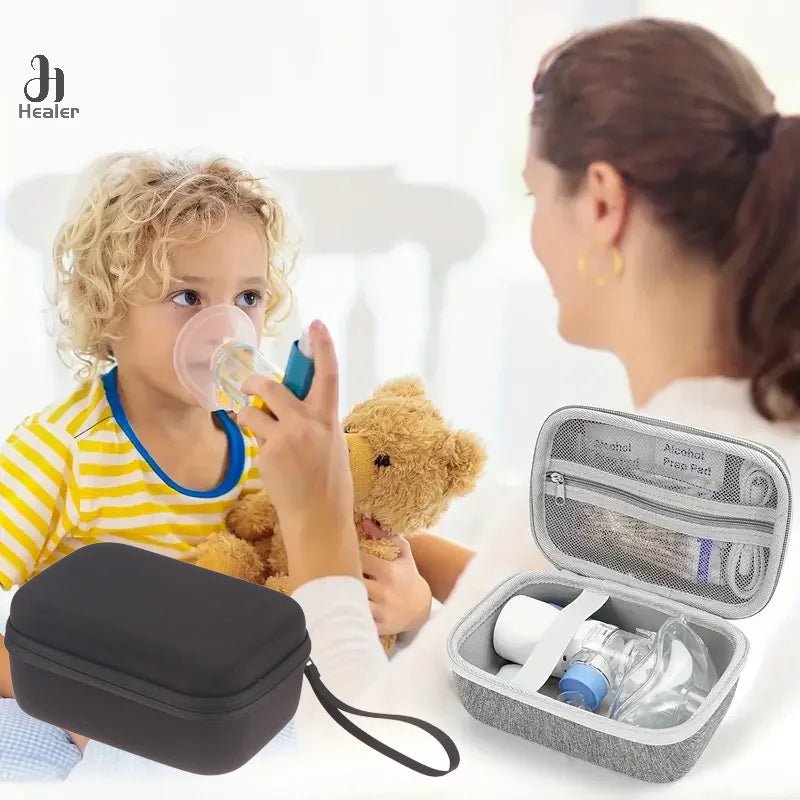 Portable Nebulizer Case Waterproof Respirator Case Medicine Bag Respirator Pouch Portable Carrying Case Medicine Pouch - Kenner House Emporium