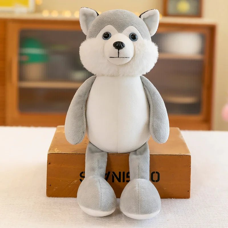 Stuffed Plush Animals Toys Soft Dolls Jungle Lion Elephant Tiger Dog Fox Monkey Deer Children Gift Kawaii Baby Kids Hobbie Toys - Kenner House Emporium