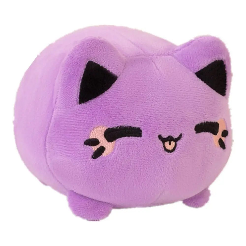 Stuffed Animals Black Cat Stuffed Cute Plushie Pink Peachy Kitten Plush Toys 20cm Cartoon Cat Soft Dolls Birthday Presents - Kenner House Emporium
