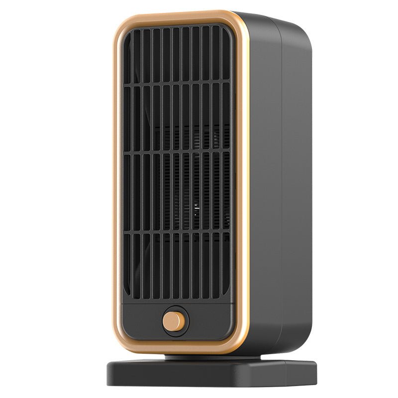 Quiet 500W Ceramic Electric Space Heater, Square Shape, 110 - 130V US Plug, No Energy Efficiency Rating, Tip - over Protection, Portable Heating Equipment for Bedroom, Living Room, Office - Kenner House Emporium