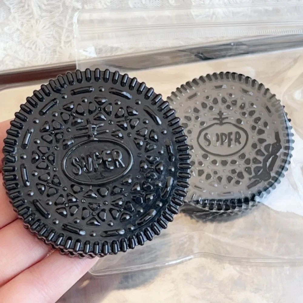 Squishy Handmade Silicone Cookies Fidget Toy Slow Rebound Stress Relief Pinch Decompression Squeeze Toy for Kids Holiday Gifts - Kenner House Emporium