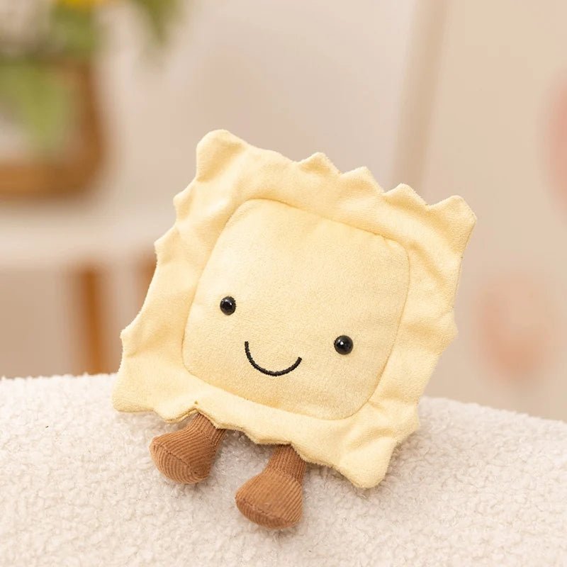 Kawaii Smile Cake Plush Toys Soft Stuffed Dessert Dolls with Candle Cherry Birthday Xmas Gift For Kids Cuddly Home Party Decor - Kenner House Emporium