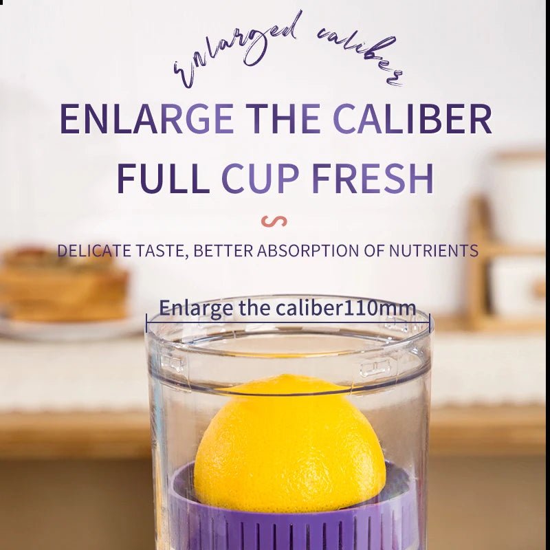 Electric Portable Blender Orange Juicer Mini Blender Automatic USB Charging Juicer Fruit Machine Juice Mixer Kitchen and Home - Kenner House Emporium