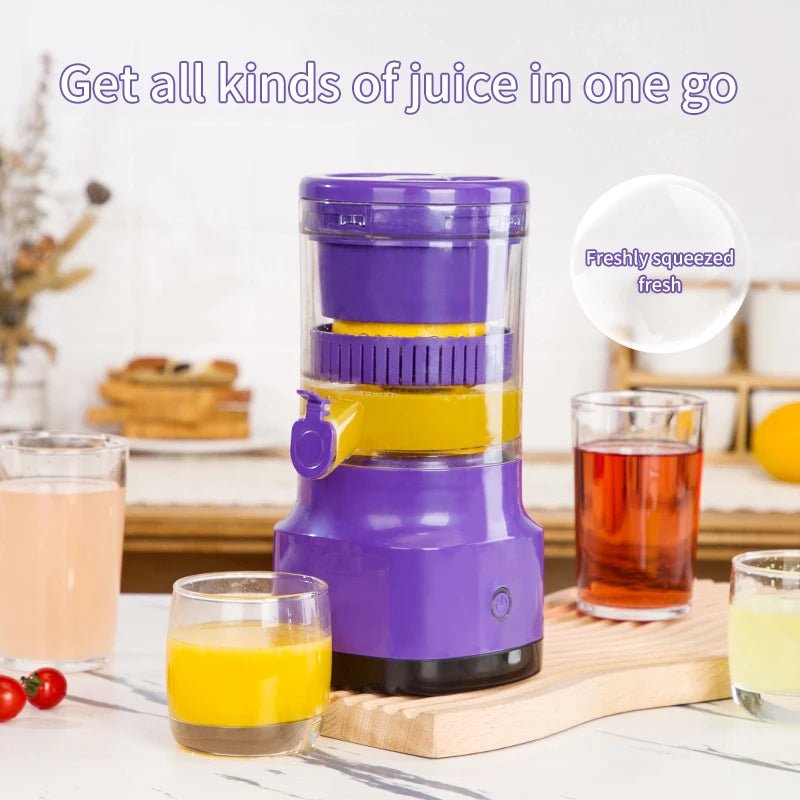 Electric Portable Blender Orange Juicer Mini Blender Automatic USB Charging Juicer Fruit Machine Juice Mixer Kitchen and Home - Kenner House Emporium