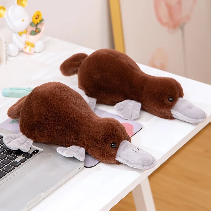 Platypus Plush Toys Simulation Stuffed Animals Prone Posture Dolls Soft Pillow Cartoon Toy Kawaii Home Decor Kids Birthday Gifts - Kenner House Emporium