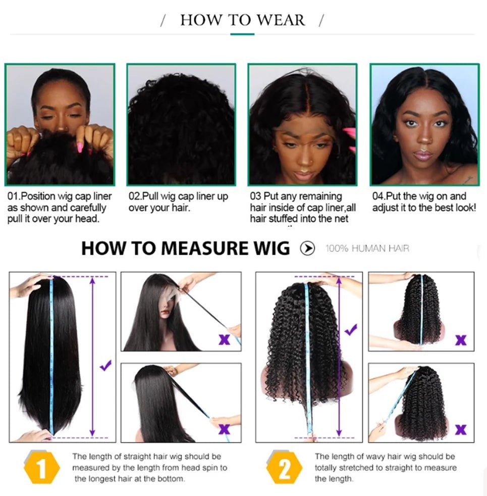 250 Density Wear And Go Water Wave Bob Glueless Wet And Wavy HD Lace Frontal Pre Cut Human Wigs Brazilian Virgin Cheveux Humain - Kenner House Emporium