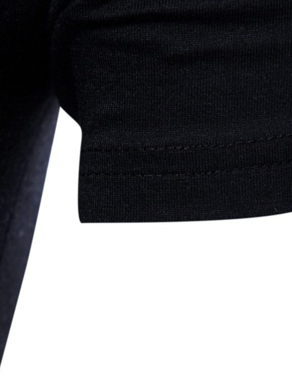 Men's Lace - Up Asymmetric Hem T-Shirt - Kenner House Emporium
