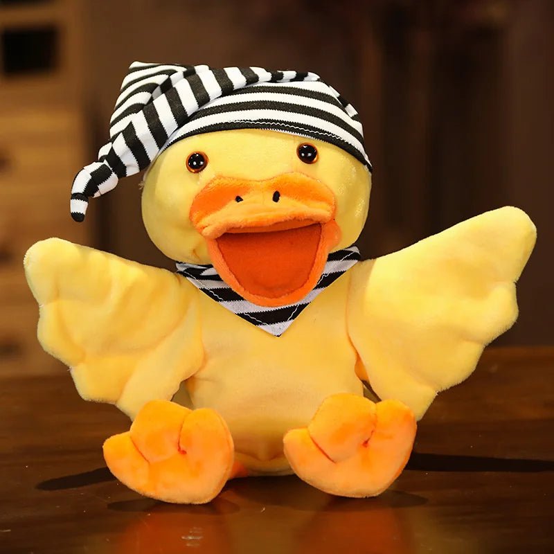 Stuffed Plush Animals Toys Hand Finger Puppet Kawaii Dolls Educational Baby Toys Learning & Education Monkey Tiger Children Gift - Kenner House Emporium