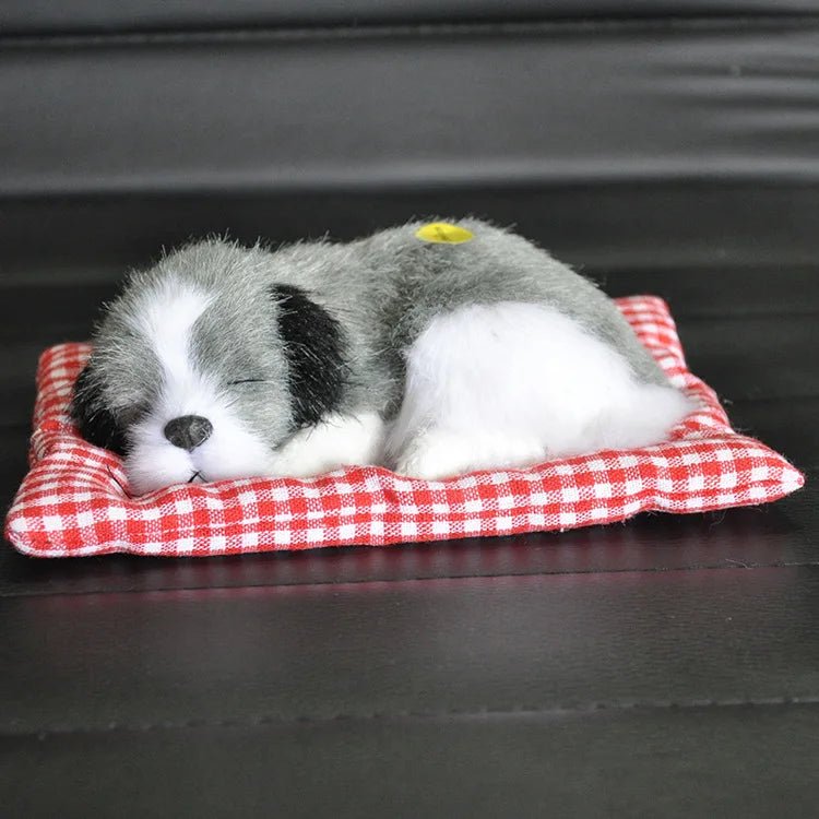 Stuffed Plush Toys Children Lovely Simulation Animal Doll Sleeping Dogs Toy with Sound Kids Toy Decorations Birthday Gift - Kenner House Emporium