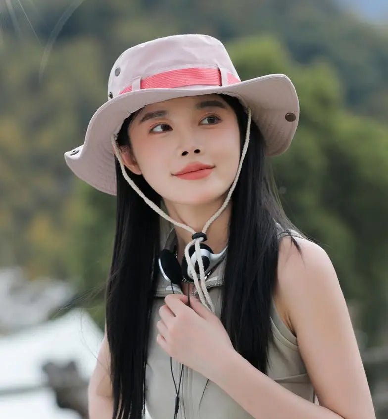 Women Bucket Hat Spring Summer Hats For Women Men Outdoor Sunshade Camping Climbing Sunscreen Bob Cap Foldable Sun Hat New - Kenner House Emporium