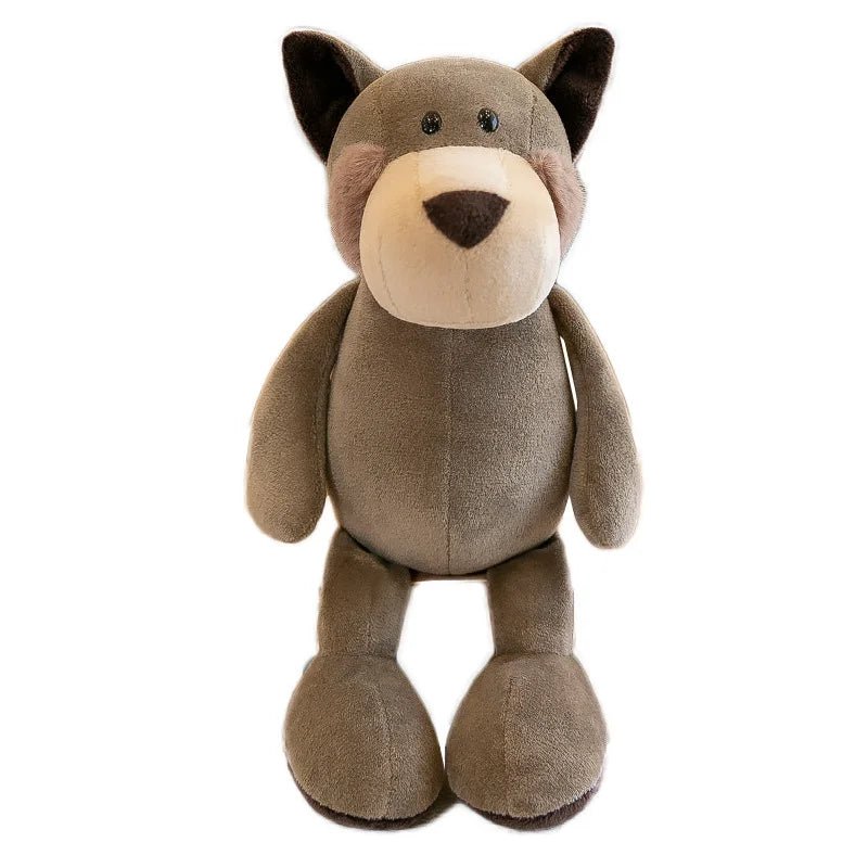 Stuffed Plush Animals Toys Soft Dolls Jungle Lion Elephant Tiger Dog Fox Monkey Deer Children Gift Kawaii Baby Kids Hobbie Toys - Kenner House Emporium