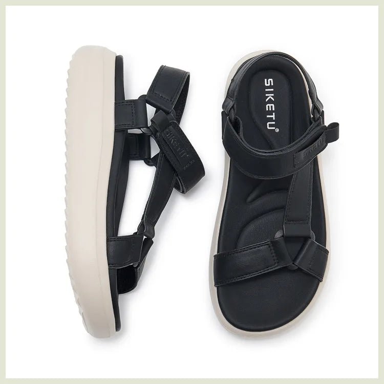 Sandals for Women's 2026 Summer New Lightweight Sandals for Casual Sports Comfort Thick Bottom Large Platform Womens Shoes - Kenner House Emporium