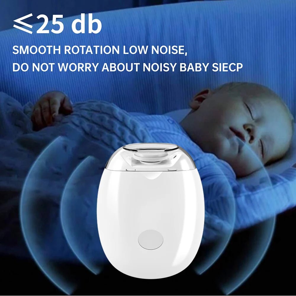 2 IN 1 Electric Nail Clipper Cutter With LED Light Automatic Nail Grinder Trimmer For Baby Adult Mini Manicure Tools Nail Care - Kenner House Emporium