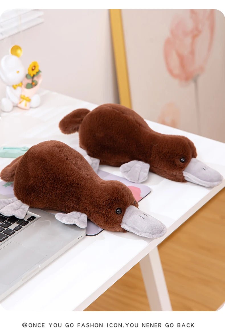 Platypus Plush Toys Simulation Stuffed Animals Prone Posture Dolls Soft Pillow Cartoon Toy Kawaii Home Decor Kids Birthday Gifts - Kenner House Emporium